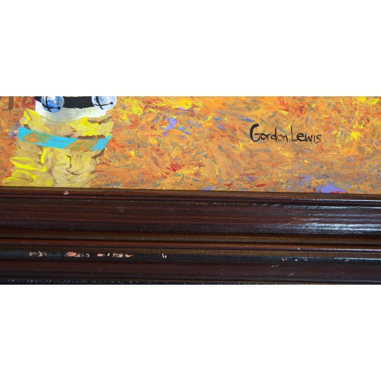 $800 Apache Painted by Certified Authentic Acrylic Flames of Gopher Springs Native American Painting 10784-101 $800 Apache Painted by Certified Authentic Acrylic Flames of Gopher Springs Native American Painting 10784-101