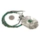 Certified Authentic .925 Sterling Silver and Nickel Handmade Navajo Natural Turquoise Native American Necklace 13130-4-10054-4 Certified Authentic .925 Sterling Silver and Nickel Handmade Navajo Natural Turquoise Native American Necklace 13130-4-10054-4