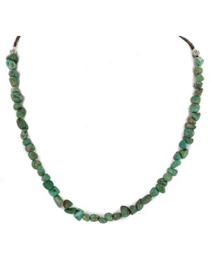 Certified Authentic .925 Sterling Silver Navajo Handmade Natural Turquoise Native American Necklace 10054-5 Certified Authentic .925 Sterling Silver Navajo Handmade Natural Turquoise Native American Necklace 10054-5