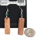 Certified Authentic Handmade Navajo Natural Turquoise Native American Pure Copper Dangle Earrings 18211-1 Certified Authentic Handmade Navajo Natural Turquoise Native American Pure Copper Dangle Earrings 18211-1