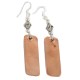 Navajo Handmade Pure Copper Dangle Earrings 18211-3