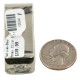 Certified Authentic Nickel Navajo Handmade Native American Money Clip 10534-1