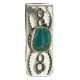 Handmade Navajo Certified Authentic .925 Sterling Silver Natural Turquoise Native American Nickel Money Clip 10533-6