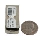 Navajo Handmade Certified Authentic .925 Sterling Silver Natural Turquoise Native American Nickel Money Clip 10533-3 Navajo Handmade Certified Authentic .925 Sterling Silver Natural Turquoise Native American Nickel Money Clip 10533-3