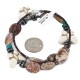 Certified Authentic Butterfly Navajo .925 Sterling Silver Natural Turquoise Jasper Hematite Wood Native American Necklace 750199-9 Certified Authentic Butterfly Navajo .925 Sterling Silver Natural Turquoise Jasper Hematite Wood Native American Necklace 750199-9