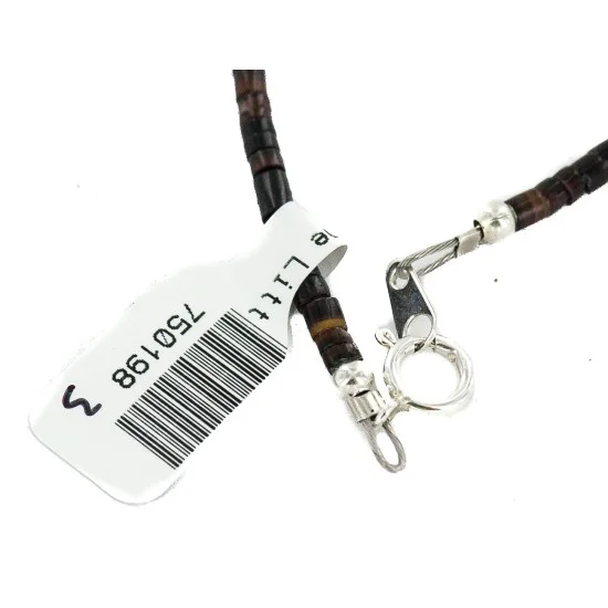 Certified Authentic Navajo .925 Sterling Silver Heishi Native American Necklace 750198-3 Certified Authentic Navajo .925 Sterling Silver Heishi Native American Necklace 750198-3