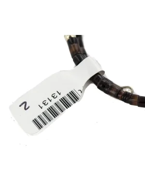 Certified Authentic Navajo White Howlite Heishi Native American Adjustable Wrap Bracelet 13131-2 Certified Authentic Navajo White Howlite Heishi Native American Adjustable Wrap Bracelet 13131-2