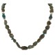 Certified Authentic Navajo .925 Sterling Silver Natural Turquoise Agate Native American Necklace 750199-7 Certified Authentic Navajo .925 Sterling Silver Natural Turquoise Agate Native American Necklace 750199-7