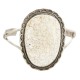 Handmade Certified Authentic Navajo .925 Sterling Silver White Buffalo Native American Bracelet  12661-101