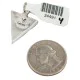 Navajo Triangle Certified Authentic .925 Sterling Silver Natural Multicolor Real Handmade Native American Inlaid Pendant 24491-4 Navajo Triangle Certified Authentic .925 Sterling Silver Natural Multicolor Real Handmade Native American Inlaid Pendant 24491-4