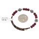 Navajo Certified Authentic Natural Hematite Heishi Jasper Native American Adjustable Wrap Bracelet 1301-1 Navajo Certified Authentic Natural Hematite Heishi Jasper Native American Adjustable Wrap Bracelet 1301-1