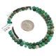 Certified Authentic Navajo .925 Sterling Silver Natural Turquoise Green Jasper Native American Necklace 18223