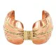 Certified Authentic Handmade Navajo Native American Pure Copper and Brass Bracelet 12793
