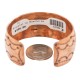 Certified Authentic .925 Sterling Silver Horse Handmade Navajo Native American Pure Copper Bracelet 12783-3