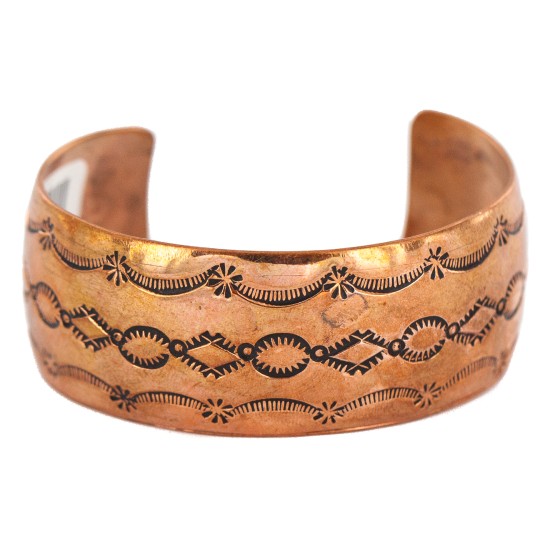 Certified Authentic Handmade Navajo Native American Pure Copper Bracelet 12700-2 All Products NB160319201844 12700-2 (by LomaSiiva)