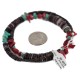 Navajo .925 Sterling Silver Certified Authentic Natural Turquoise Graduated Heishi Coral Native American Necklace 18240-2 Navajo .925 Sterling Silver Certified Authentic Natural Turquoise Graduated Heishi Coral Native American Necklace 18240-2