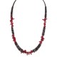 Navajo .925 Sterling Silver Certified Authentic Natural Graduated Heishi Coral Native American Necklace 750202-1 Navajo .925 Sterling Silver Certified Authentic Natural Graduated Heishi Coral Native American Necklace 750202-1