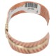 Certified Authentic Navajo Handmade Native American Pure Copper Brass Bracelet 24499-1