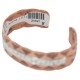 Certified Authentic .925 Sterling Silver Mountain Handmade Navajo Native American Pure Copper Bracelet 24497-4 Certified Authentic .925 Sterling Silver Mountain Handmade Navajo Native American Pure Copper Bracelet 24497-4