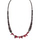 Navajo .925 Sterling Silver Certified Authentic Natural Turquoise Graduated Heishi Coral Native American Necklace 750206 Navajo .925 Sterling Silver Certified Authentic Natural Turquoise Graduated Heishi Coral Native American Necklace 750206
