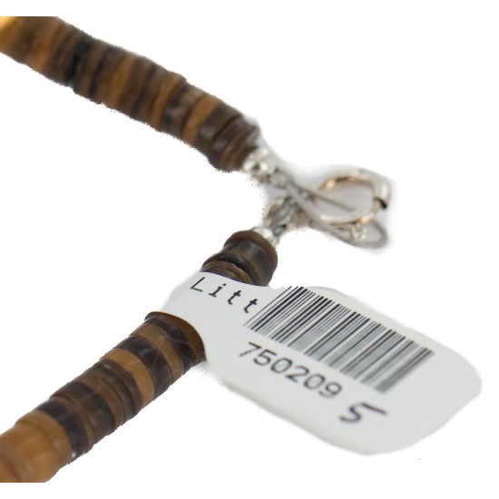 .925 Sterling Silver Certified Authentic Navajo Natural Turquoise Jasper Black Onyx Native American Necklace 750209-5 .925 Sterling Silver Certified Authentic Navajo Natural Turquoise Jasper Black Onyx Native American Necklace 750209-5