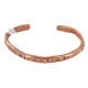 Navajo Certified Authentic Bear Paw Handmade Pure Copper Native American Baby Bracelet 13146-5 All Products NB160401210334 13146-5 (by LomaSiiva)