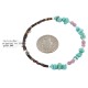 Navajo Certified Authentic Natural Pink Quartz Heishi Native American Adjustable Wrap Bracelet 13151-25