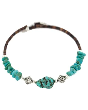 Navajo Certified Authentic Heishi Native American Adjustable Wrap Bracelet 13151-15 Navajo Certified Authentic Heishi Native American Adjustable Wrap Bracelet 13151-15