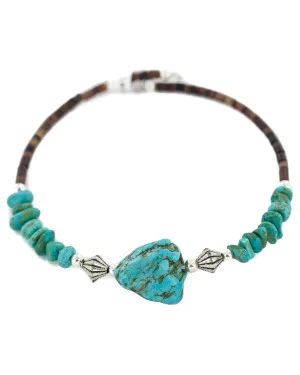 Navajo Certified Authentic Heishi Native American Adjustable Wrap Bracelet 13151-27 Navajo Certified Authentic Heishi Native American Adjustable Wrap Bracelet 13151-27