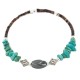 Certified Authentic Navajo Heishi Hematite Native American Adjustable Wrap Bracelet 13151-68