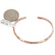 Certified Authentic Handmade Navajo Native American Pure Copper Bracelet 13152-3