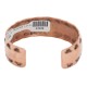 Certified Authentic Horse Navajo Handmade Natural Lapis Native American Pure Copper Bracelet 24508
