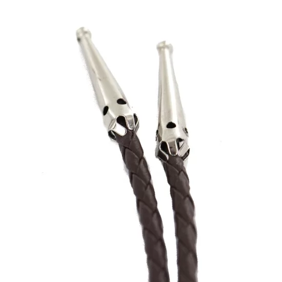 Handmade Navajo Leather Nickel Natural Turquoise Coral Bolo Tie NB160423001156 Handmade Navajo Leather Nickel Natural Turquoise Coral Bolo Tie NB160423001156