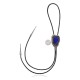 Handmade Certified Authentic Navajo .925 Sterling Silver Lapis Lazuli  Native American Bolo Tie 34109