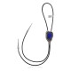 Handmade Certified Authentic Navajo .925 Sterling Silver Lapis Lazuli Native American Bolo Tie 34109 Handmade Certified Authentic Navajo .925 Sterling Silver Lapis Lazuli Native American Bolo Tie 34109