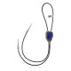 Handmade Certified Authentic Navajo .925 Sterling Silver Lapis Lazuli Native American Bolo Tie 34109 Handmade Certified Authentic Navajo .925 Sterling Silver Lapis Lazuli Native American Bolo Tie 34109