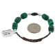 Certified Authentic Navajo Heishi Malachite Green Jasper Native American Adjustable Wrap Bracelet 13159-1 All Products NB160427184422 13159-1 (by LomaSiiva)