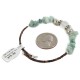 Certified Authentic Natural Heishi Jade Turquoise Opalite Navajo Native American Adjustable Wrap Bracelet 13153-4