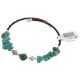 Certified Authentic Heishi Navajo Native American Adjustable Wrap Bracelet 13151-44