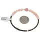 Heart Navajo Certified Authentic Pink Quartz Native American Adjustable Wrap Bracelet 13151-73 Heart Navajo Certified Authentic Pink Quartz Native American Adjustable Wrap Bracelet 13151-73