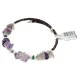 Certified Authentic Natural Heishi Amethyst Turquoise Navajo Native American Adjustable Wrap Bracelet 13153-5 Certified Authentic Natural Heishi Amethyst Turquoise Navajo Native American Adjustable Wrap Bracelet 13153-5