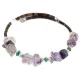 Certified Authentic Natural Heishi Amethyst Turquoise Navajo Native American Adjustable Wrap Bracelet 13153-5 Certified Authentic Natural Heishi Amethyst Turquoise Navajo Native American Adjustable Wrap Bracelet 13153-5