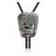 Handmade Certified Authentic Navajo .925 Sterling Silver Native American Bolo Tie 34126