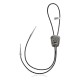 Handmade Certified Authentic Navajo .925 Sterling Silver Native American Bolo Tie 34126