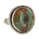 Handmade Certified Authentic Navajo .925 Sterling Silver Natural Turquoise Native American Ring 18221-2