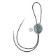 Sun .925 Sterling Silver Certified Authentic Handmade Navajo Native American Natural Turquoise Bolo Tie 34138 Sun .925 Sterling Silver Certified Authentic Handmade Navajo Native American Natural Turquoise Bolo Tie 34138