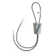 Handmade Certified Authentic Navajo .925 Sterling Silver Native American Natural Turquoise Bolo Tie 34149 Handmade Certified Authentic Navajo .925 Sterling Silver Native American Natural Turquoise Bolo Tie 34149
