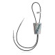Handmade Certified Authentic Navajo .925 Sterling Silver Native American Natural Turquoise Bolo Tie 34149 Handmade Certified Authentic Navajo .925 Sterling Silver Native American Natural Turquoise Bolo Tie 34149