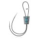 Handmade Navajo .925 Sterling Silver Natural Turquoise Bolo Tie NB180620190570 Handmade Navajo .925 Sterling Silver Natural Turquoise Bolo Tie NB180620190570