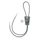 Feather .925 Sterling Silver Certified Authentic Handmade Navajo Native American Natural Turquoise Bolo Tie 34145 Feather .925 Sterling Silver Certified Authentic Handmade Navajo Native American Natural Turquoise Bolo Tie 34145